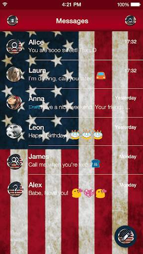 American Emoji Keyboard screenshot 3