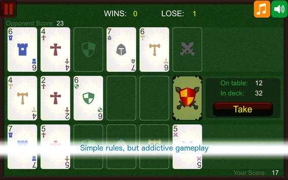 Cards Mini-game स्क्रीनशॉट 2
