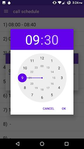 DOR - timetable screenshot 4
