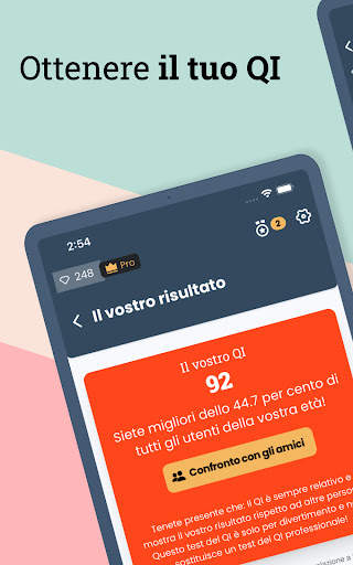 Test QI Italiano con esercizi screenshot 8