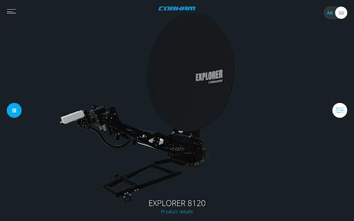 Cobham SATCOM 3D catalogue screenshot 3