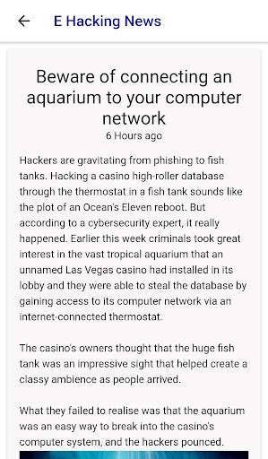 E Hacking News screenshot 2