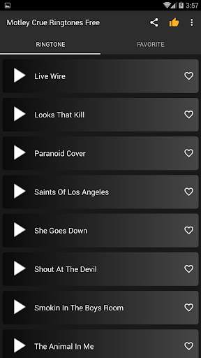 Motley Crue ringtones free screenshot 2