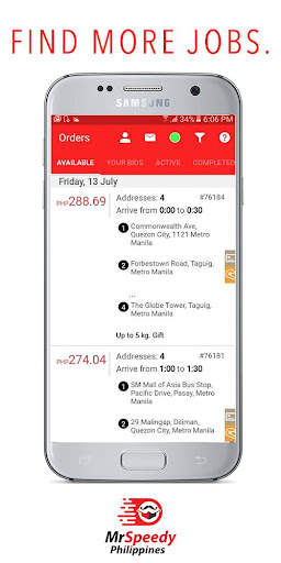 MrSpeedy:  Find Courier App &  1 تصوير الشاشة