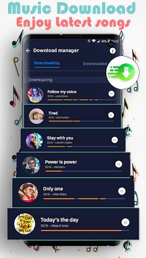 Music Downloader - free Music player tube offline screenshot 2