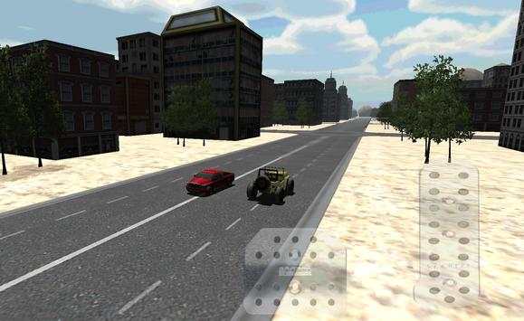 Military Jeep Driving In Snow screenshot 5