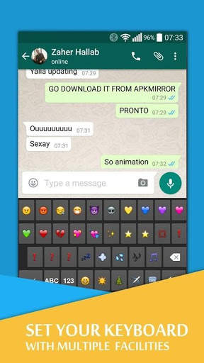 Emoji Keyboard screenshot 1