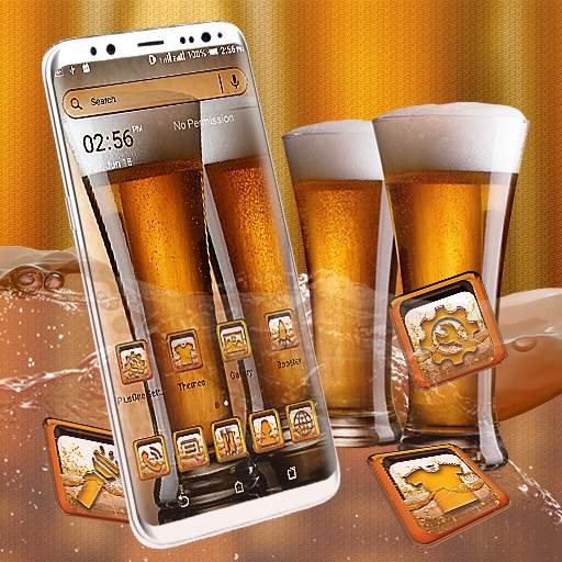 Beer Glass Launcher Theme 1.3