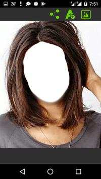Women Short Hair Style Selfie screenshot 7