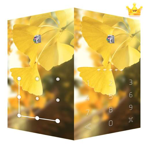 AppLock Live Theme Ginkgo – Paid Theme 1.0