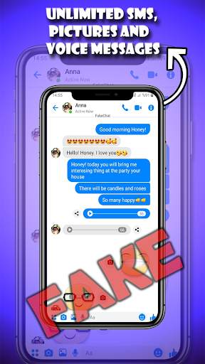 Fake Messenger Chat - Prank screenshot 2