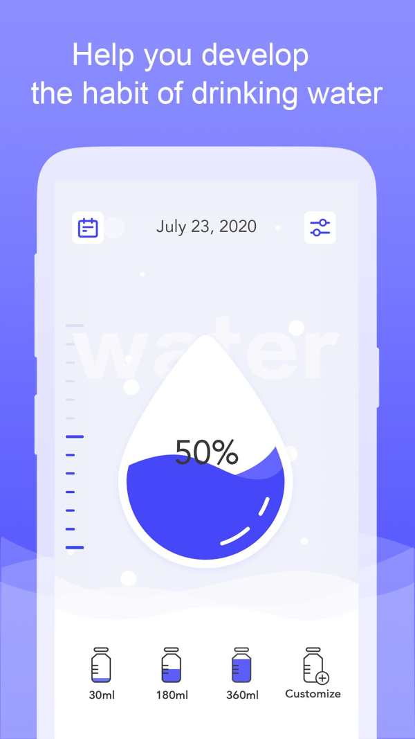 WaterClock screenshot 2