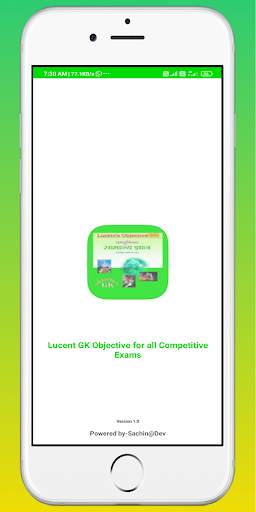 Lucent Objective GK in Hindi Offline screenshot 1