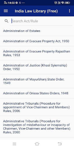 India law Library (Free Law Ap screenshot 7