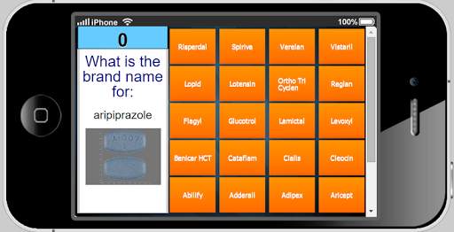 Top 200 Drug Matching Game Demo screenshot 3