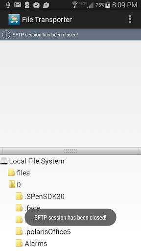 Mobile SFTP(Secure FTP Client) screenshot 16