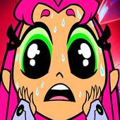 Starfire Titans Adventure Lady World logo