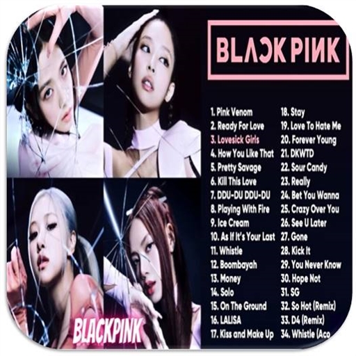 Pink venom blackpink offline icon