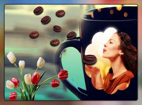 Hot Coffee Mug HD Photo Designer Frames screenshot 3