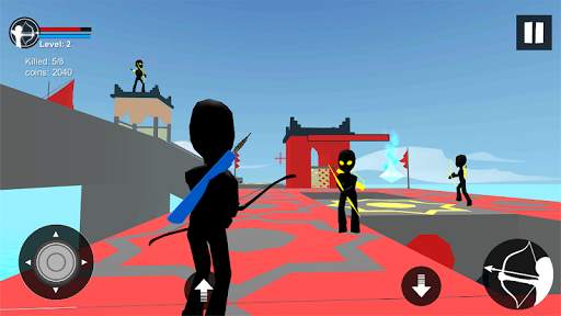 Stickman Bow Archery Fighting Game 3D 🏹 screenshot 2