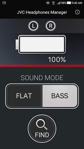 JVC Headphones Manager screenshot 3