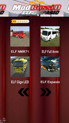 Mod Bussid ELF Espasio screenshot 2