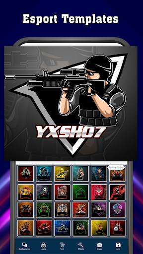 Logo Esport Maker - Create Gaming Logo Maker Free screenshot 5