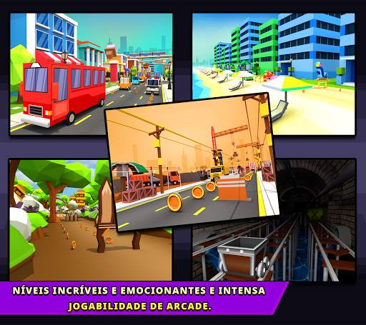 Subway Kiddy Run- Escape From School 3D Race screenshot 6