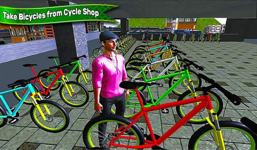 Bicycle Transport Truck Simulator 3D screenshot 8