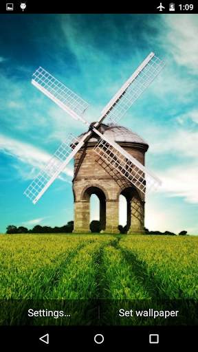 Windmill Live Wallpaper 4K screenshot 2