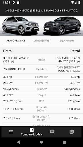 Car Specs Mercedes Benz GLE-Class 2015 edition screenshot 4