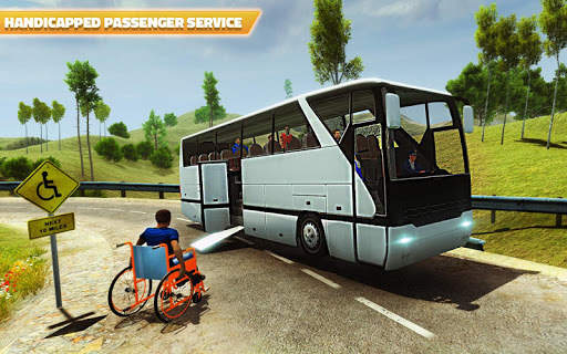 Offroad Bus Hill Driving Sim: Mountain Bus Racing screenshot 2