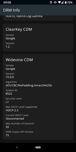 DRM Info screenshot 6