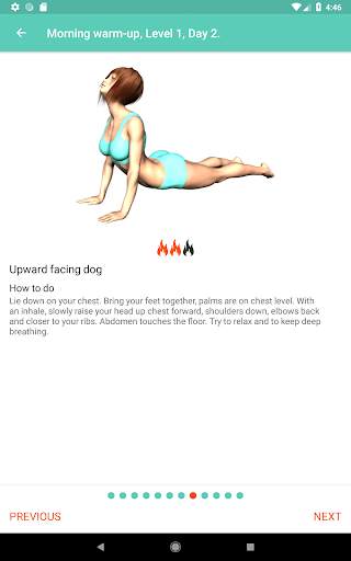 Yoga daily workout－Morning screenshot 8
