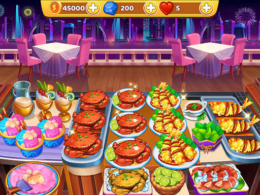 Crazy Cooking Crush Chef Game screenshot 2