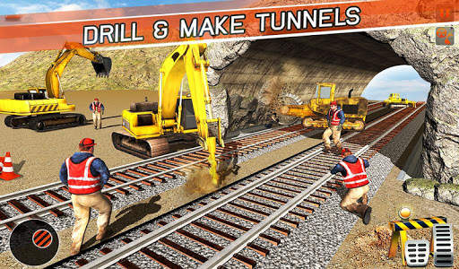 Heavy Machines Train Track Construction Simulator screenshot 8