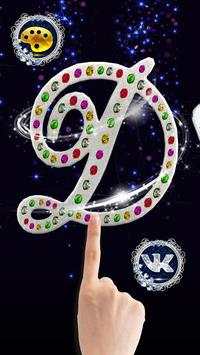 D Alphabet Letter Love 3D Theme 🌹💖 screenshot 2