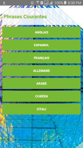 Phrases Courantes screenshot 1