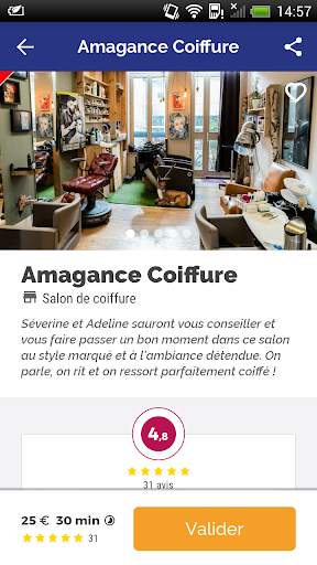 CoCut - Mon RDV coiffeur screenshot 3