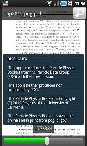 Particle Physics Booklet 2012 скриншот 1