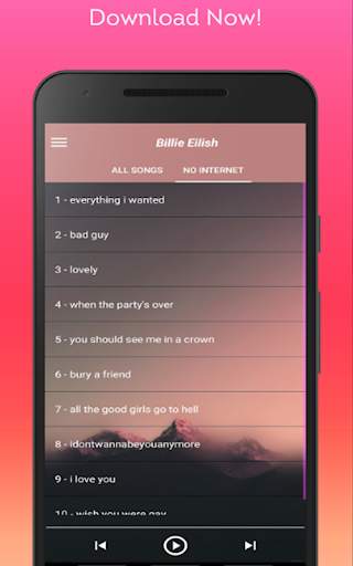 Billie Eilish Song screenshot 2