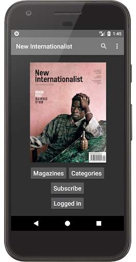 New Internationalist magazine screenshot 1