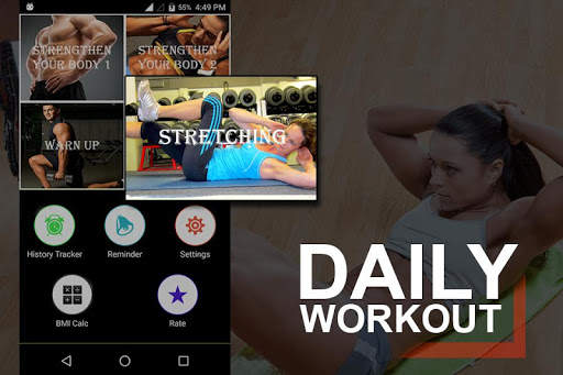 Daily Workouts at Home screenshot 2