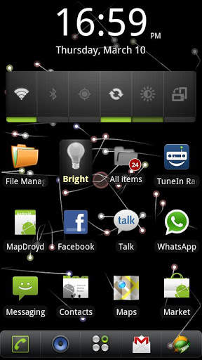 N-Body Live Wallpaper screenshot 1