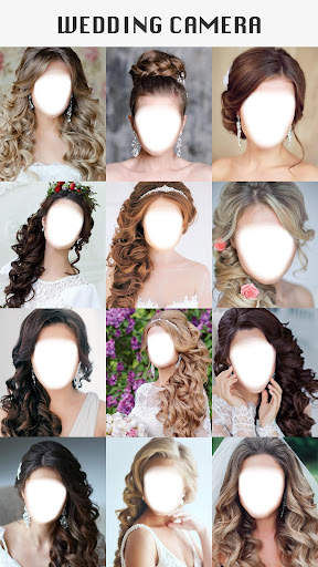Wedding Camera: Hairstyles & Photo Montage Maker screenshot 2
