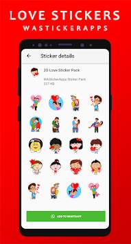Love Stickers ❤ WAStickerApps download Love Emojis screenshot 7