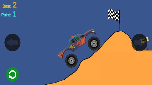 Monster Car Climbing screenshot 2