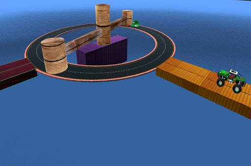 Monster Car  Tracks Challenge screenshot 3
