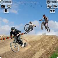 Offroad BMX Bike Racing Games logo