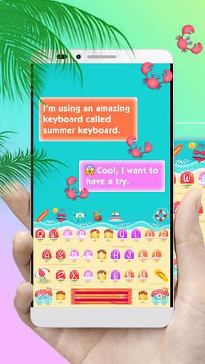 Summer Keyboard स्क्रीनशॉट 2